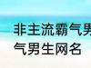 非主流霸气男生网名 好听的非主流霸气男生网名