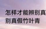 怎样才能辨别真假竹叶青 如何才能辨别真假竹叶青