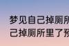 梦见自己掉厕所里了怎么回事 梦见自己掉厕所里了预兆什么