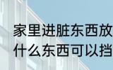 家里进脏东西放什么 家里进脏东西放什么东西可以挡住