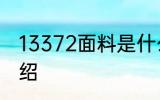 13372面料是什么意思 13372面料介绍