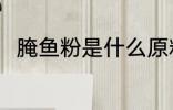 腌鱼粉是什么原料 腌鱼粉是啥原料