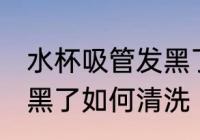 水杯吸管发黑了怎么清洗 水杯吸管发黑了如何清洗