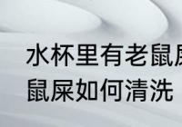 水杯里有老鼠屎怎么清洗 水杯里有老鼠屎如何清洗