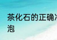 茶化石的正确冲泡方法 茶化石怎么冲泡