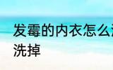发霉的内衣怎么洗掉 发霉的内衣如何洗掉