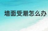 墙面受潮怎么办 墙面受潮如何处理