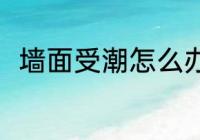 墙面受潮怎么办 墙面受潮如何处理