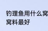钓理鱼用什么窝料最好 钓理鱼用那种窝料最好