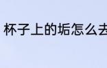 杯子上的垢怎么去 如何去杯子上的垢